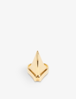 DOMINIC JONES Claw 18ct yellow gold-plated vermeil recycled
