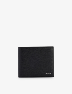 BOSS: BOSS logo-hardware leather wallet