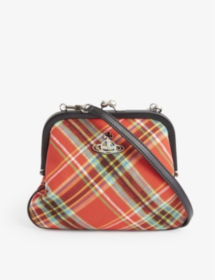 Vivienne westwood clearance tartan clutch