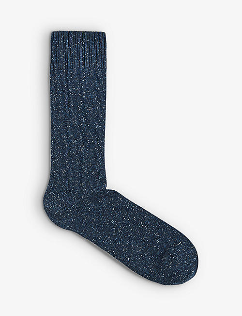 REISS: Arthur stretch wool-blend socks