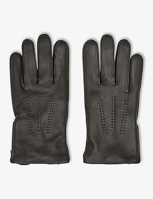 REISS: Iowa deerskin leather gloves