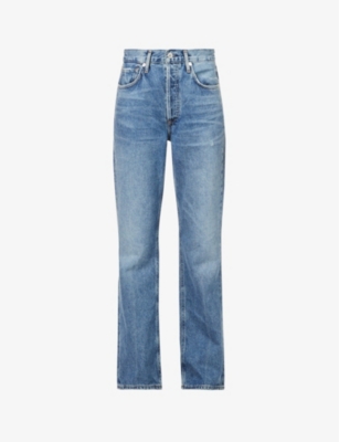 CITIZENS OF HUMANITY - Libby relaxed-fit bootleg high-rise jeans