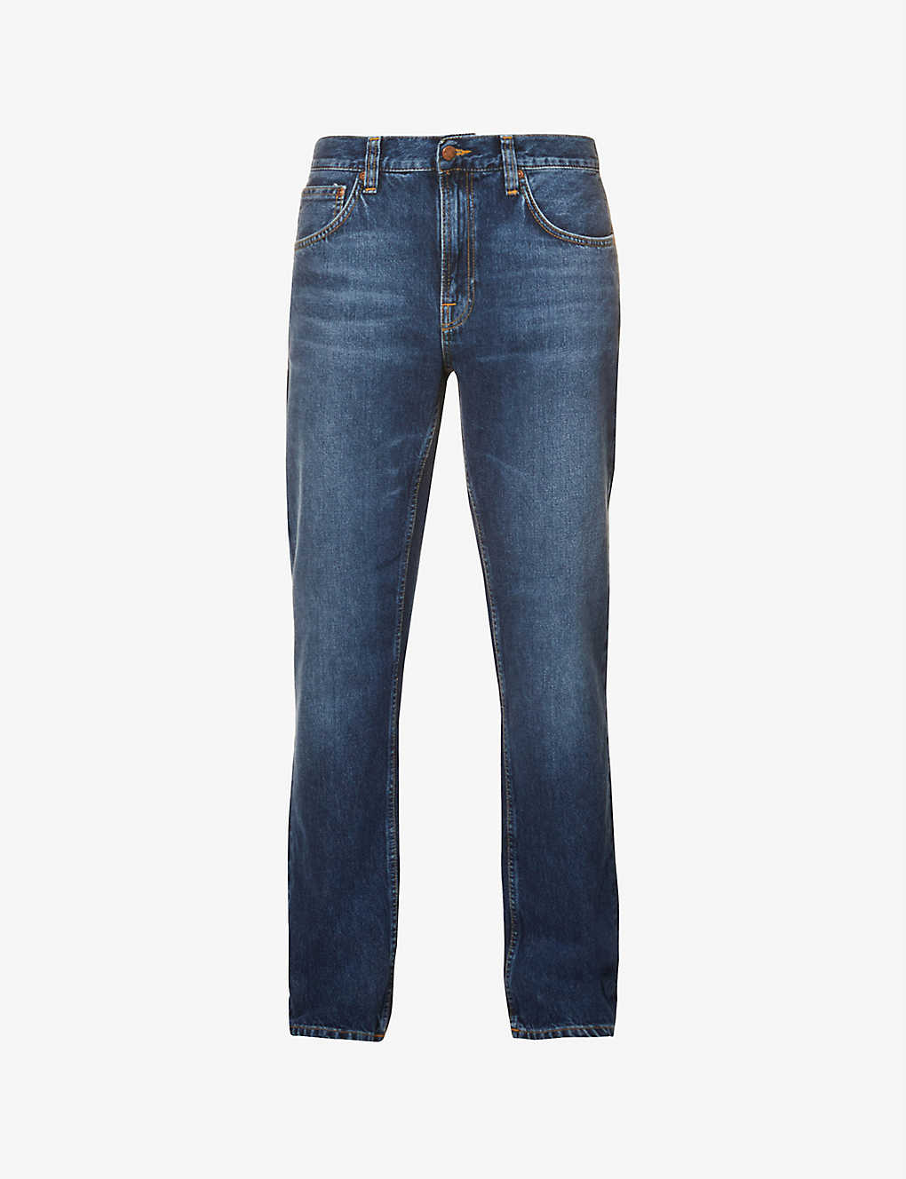 Selfridges & Co Men Clothing Jeans Straight Jeans Straight-leg regular-fit stretch-denim jeans 