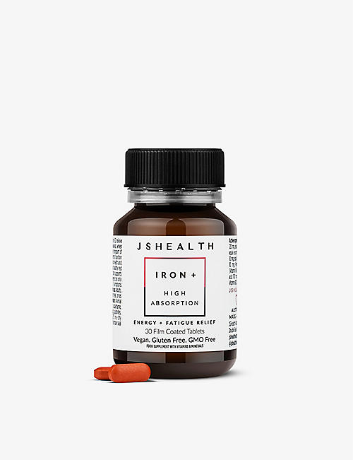 JSHEALTH VITAMINS: Iron+ supplement 30 capsules