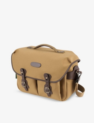 BILLINGHAM: Hadley One Camera/Laptop canvas-leather bag