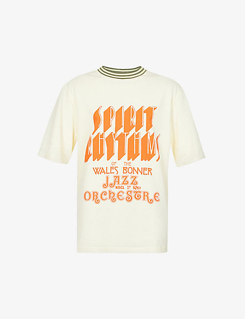 WALES BONNER: Rhythmo organic-cotton T-shirt