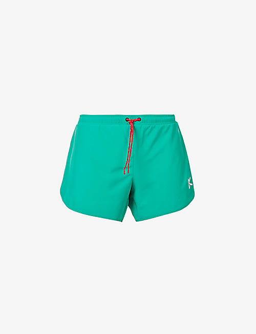 DISTRICT VISION: Spino relaxed-fit stretch-jersey shorts