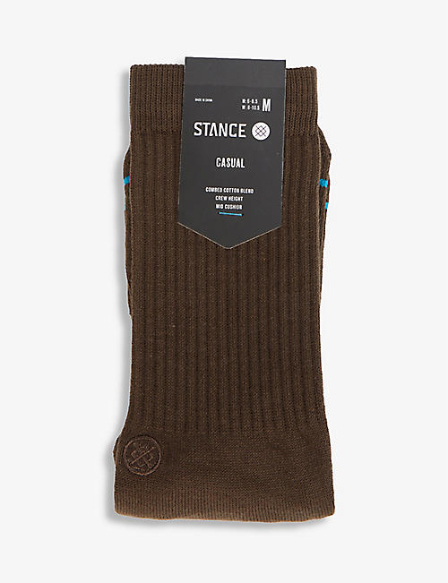 STANCE: Icon branded cotton-blend socks
