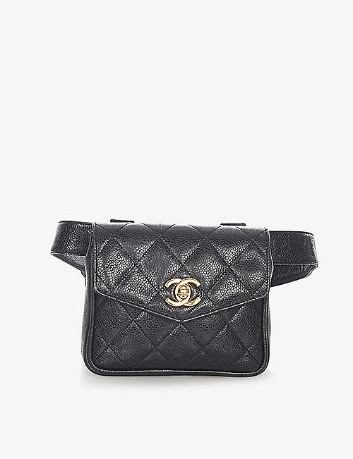 RESELLFRIDGES: Pre-loved Chanel Matelasse leather belt bag
