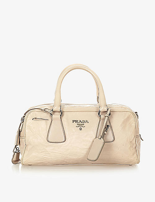 RESELLFRIDGES: Pre-loved Prada leather top-handle bag