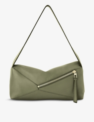 LOEWE Puzzle small leather hobo bag