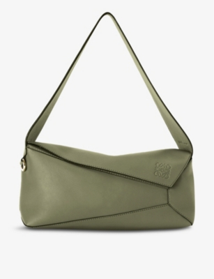 LOEWE Puzzle small leather hobo bag