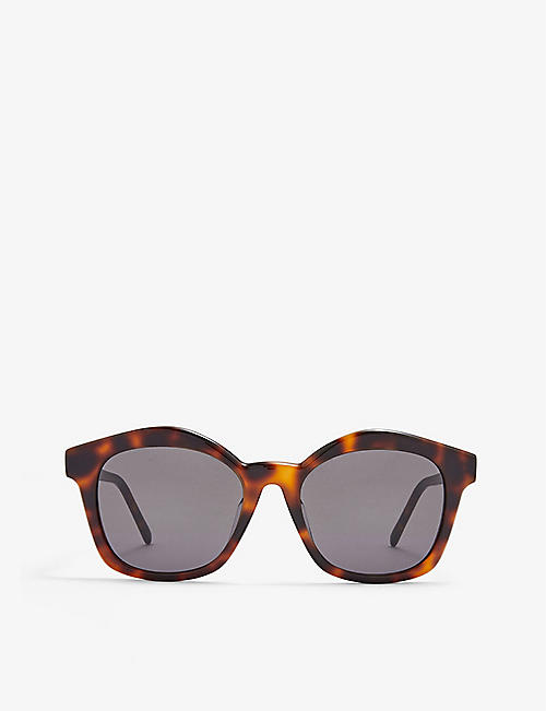 LOEWE: G832270X04 tortoiseshell-design acetate sunglasses