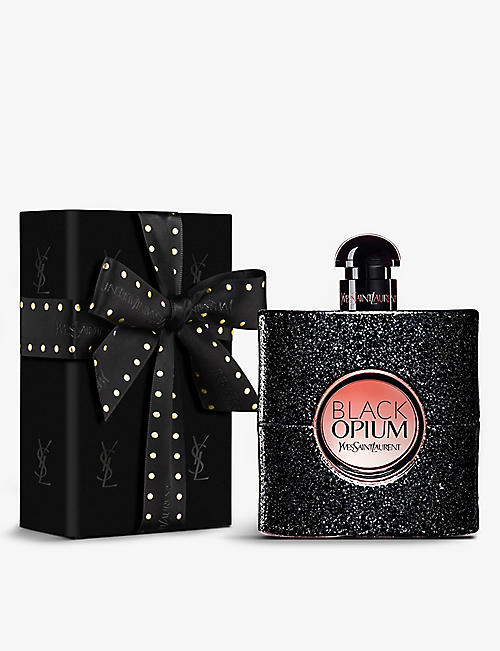 YVES SAINT LAURENT: Pre-wrapped Black Opium eau de parfum 90ml