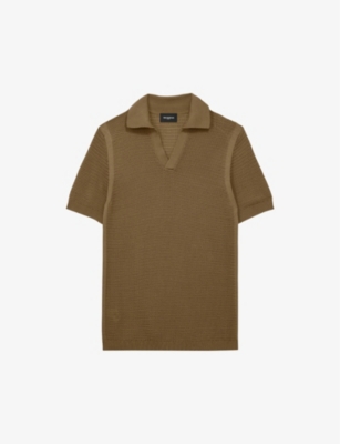 THE KOOPLES SHORT-SLEEVE COTTON JUMPER