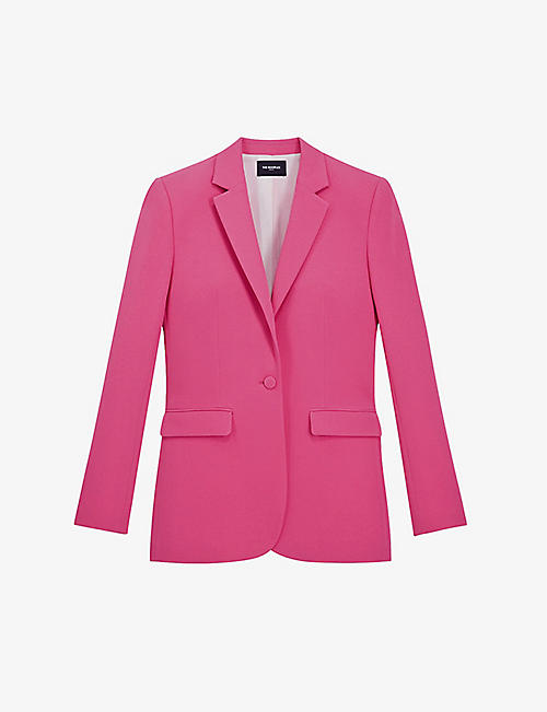 THE KOOPLES: Fitted single-breasted stretch-woven blazer