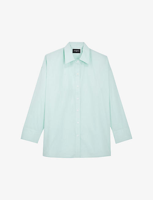 THE KOOPLES: Relaxed-fit collared cotton shirt