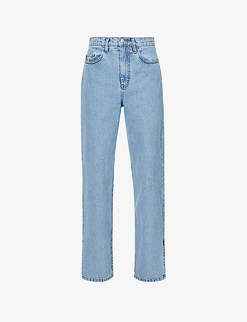 VIKTORIA & WOODS: Cobain relaxed high-rise jeans