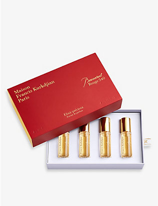 MAISON FRANCIS KURKDJIAN: Baccarat Rouge 540 Elixir limited-edition extrait de parfum gift set