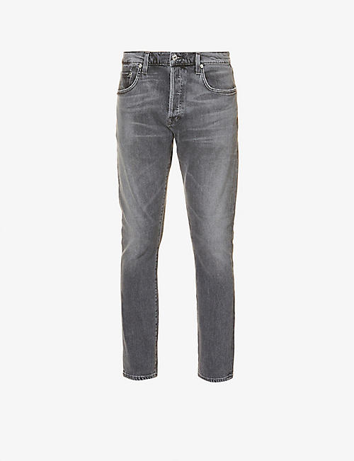 CITIZENS OF HUMANITY: Matteo mid-rise relaxed-fit stretch-denim jeans