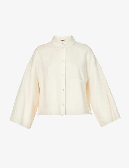 MAX MARA: Ultimo relaxed-fit linen shirt
