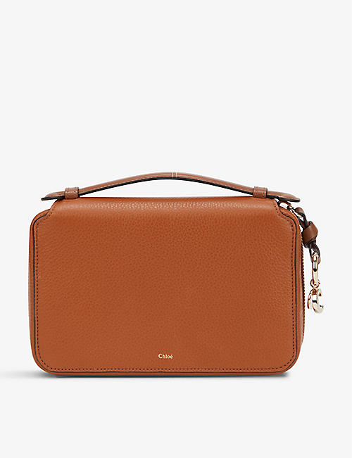 CHLOE: ABE leather pouch