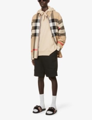 burberry men's hooded shirts & tops