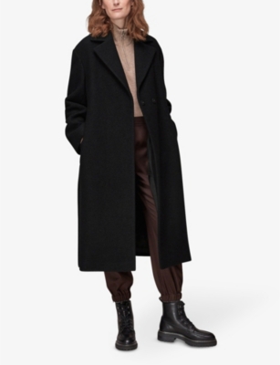 black smart coat womens