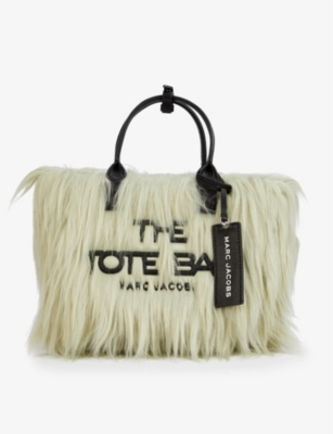 marc jacobs tote with fur