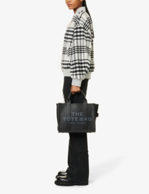 Marc Jacobs The Tote Small Leather Tote Bag In Black