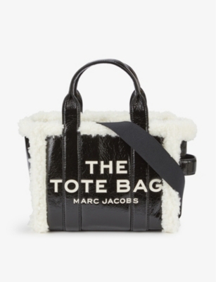 Marc jacobs small sale fur tote bag