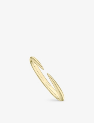 Shop Shaun Leane Women's Yellow Gold Vermeil Sabre Deco Vermeil Yellow-gold Plated Sterling Silver Cuff B