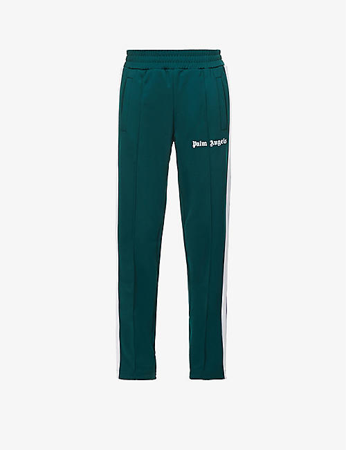 PALM ANGELS: Classic logo-print stretch-woven jogging bottoms