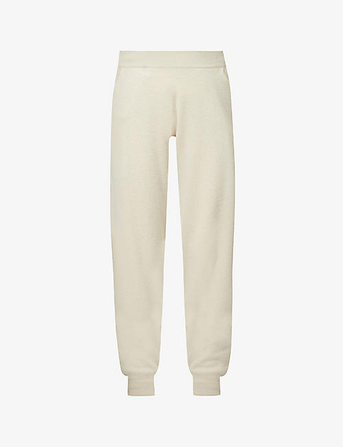 FRENCKENBERGER: Hotoveli tapered mid-rise cashmere jogging bottoms
