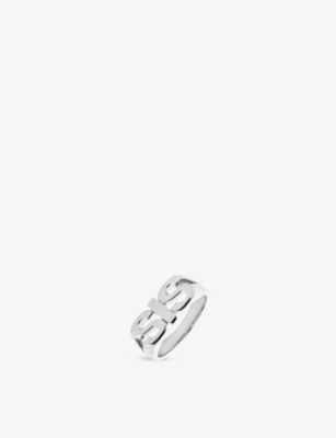 Maria Black Sis Rhodium-plated Sterling Silver Ring