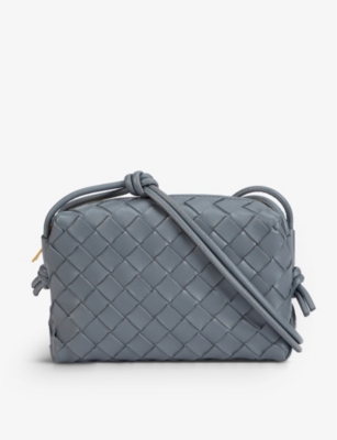 Bottega Veneta Loop Intrecciato Camera Bag Mini Apple Candy