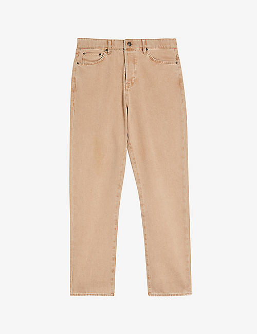TED BAKER: Clerk straight-leg denim jeans