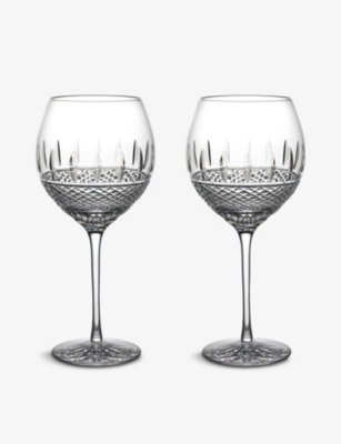Shop Waterford Irish Lace Crystal White Wine Glasses Set Of Two