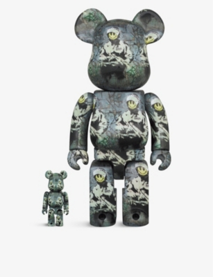 BE@RBRICK - Riot Cop 100% and 400% figures | Selfridges.com