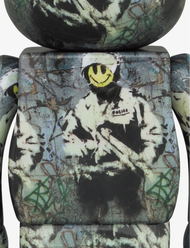 BE@RBRICK - Riot Cop 1000% figure | Selfridges.com