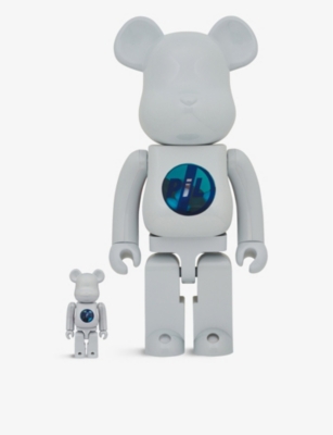 Be@rbrick - Pil Chrome 100% And 400% Figures 