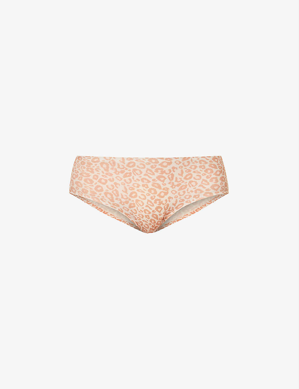 Chantelle Soft Stretch Mid-rise Stretch-jersey Hipster Briefs In 0qr Leo Neutral