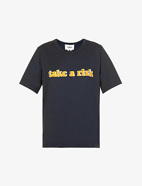 BA&SH: Meril graphic-print cotton T-shirt