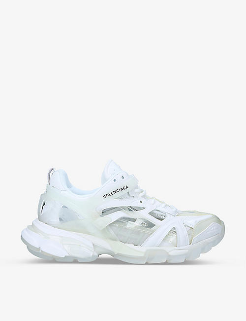 BALENCIAGA: Women's Track 2 lace-up nylon and mesh trainers
