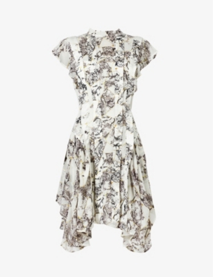 ワンピース ALLSAINTS FLEUR BURUBERU DRESS ALLSAINTS（オールセインツ）の「FLEUR BURUBERU DRESS | FLEUR