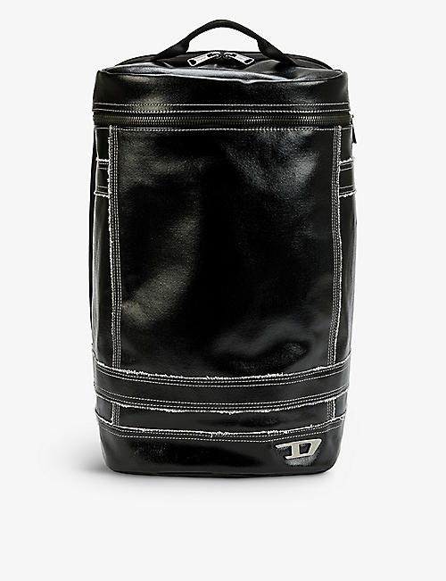 DIESEL: Trate faux-leather backpack