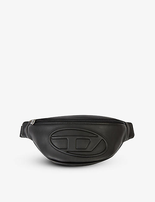 DIESEL: Koinbe leather cross-body bag
