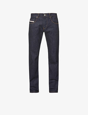 Guggenheim Museum Omhoog gaan Belastingen DIESEL - D-Strukt slim-fit straight stretch-denim jeans | Selfridges.com
