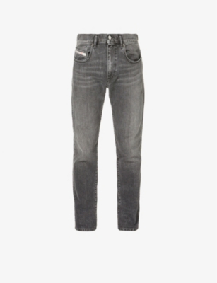 DIESEL - D-Strukt slim-fit straight stretch-denim jeans | Selfridges.com