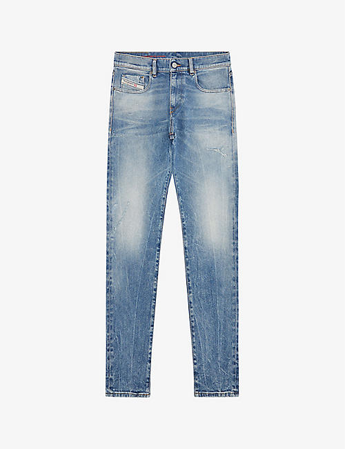 DIESEL: D-Strukt slim-fit stretch-denim jeans